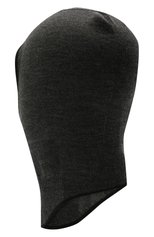 Женская шапка-балаклава JIL SANDER серого цвета, арт. JPPT764504-WTY21288 | Фото 2 (Материал: Текстиль, Шерсть; Женское Кросс-КТ: Балаклава)