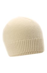 Женская кашемировая шапка JIL SANDER кремвого цвета, арт. JSPT762019-WTY11048 | Фото 1 (Материал: Текстиль, Кашемир, Шерсть)