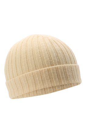Женская шерстяная шапка JIL SANDER кремвого цвета, арт. JSPT762054-WTY20408 | Фото 1 (Материал: Шерсть, Текстиль)