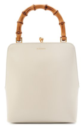 Женская сумка goji JIL SANDER белого цвета по цене 125500 руб., арт. JSPT851578-WTB00080N | Фото 1 Женская сумка goji JIL SANDER белого цвета, арт. JSPT851578-WTB00080N | Фото 1