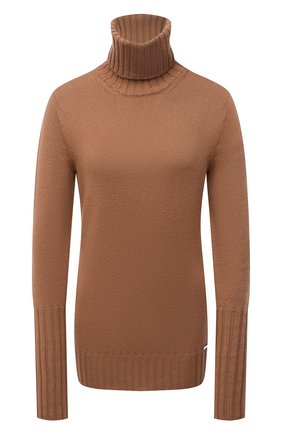 Женский кашемировый свитер KITON бежевого цвета по цене 106500 руб., арт. D50728549 | Фото 1