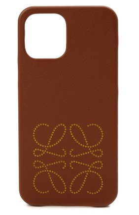 Чехол для iphone 12 pro max LOEWE светло-коричневого цвета по цене 28450 руб., арт. C891D15X01 | Фото 1 Чехол для iphone 12 pro max LOEWE светло-коричневого цвета, арт. C891D15X01 | Фото 1