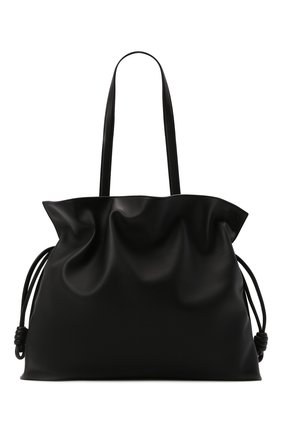 Женский сумка flamenco xl LOEWE черного цвета по цене 249500 руб., арт. A411X12X02 | Фото 1 Женский сумка flamenco xl LOEWE черного цвета, арт. A411X12X02 | Фото 1 (Материал: Натуральная кожа; Сумки-технические: Сумки-шопперы; Размер: large)
