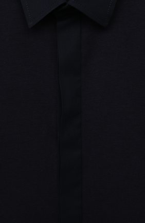 Детская хлопковая рубашка ALETTA синего цвета, арт. AM210437CR-28/9A-16A | Фото 3 (Рукава: Короткие; Случай: Повседневный; Региональные ограничения белый список (Axapta Mercury): RU; Материал внешний: Хлопок; Мальчики-школьная форма: Рубашки; Ростовка одежда: 10 - 11 лет | 140 - 146см, 12 лет | 152 см, 13 - 15 лет | 158 см, 16 лет | 164 см, 9 лет | 134 см)