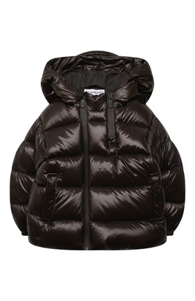 Детского пуховая куртка EMPORIO ARMANI хаки цвета по цене 19750 руб., арт. 6KHB67/1NWPZ | Фото 1 Детского пуховая куртка EMPORIO ARMANI хаки цвета, арт. 6KHB67/1NWPZ | Фото 1 (Рукава: Длинные; Материал внешний: Синтетический материал; Кросс-КТ НВ: Куртки; Материал утеплителя: Пух и перо; Материал подклада: Хлопок; Ростовка одежда: 9 мес | 74 см, 12 мес | 80 см, 24 мес | 92 см, 36 мес | 98 см)