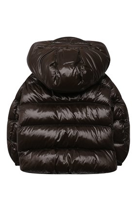 Детского пуховая куртка EMPORIO ARMANI хаки цвета по цене 19750 руб., арт. 6KHB67/1NWPZ | Фото 2 Детского пуховая куртка EMPORIO ARMANI хаки цвета, арт. 6KHB67/1NWPZ | Фото 2 (Рукава: Длинные; Материал внешний: Синтетический материал; Кросс-КТ НВ: Куртки; Материал утеплителя: Пух и перо; Материал подклада: Хлопок; Ростовка одежда: 9 мес | 74 см, 12 мес | 80 см, 24 мес | 92 см, 36 мес | 98 см)