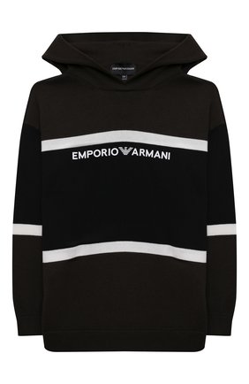 Детский хлопковое худи EMPORIO ARMANI хаки цвета по цене 16800 руб., арт. 6K4MTA/4M1BZ | Фото 1 Детский хлопковое худи EMPORIO ARMANI хаки цвета, арт. 6K4MTA/4M1BZ | Фото 1 (Материал внешний: Хлопок, Шерсть; Мальчики Кросс-КТ: Толстовка-одежда, Худи-одежда; Рукава: Длинные; Мальчики-школьная форма: Свитеры; Ростовка одежда: 10 - 11 лет | 140 - 146см, 13 - 15 лет | 158 см, 16 лет | 164 см, 4 года | 104 см, 5 лет | 110 см, 6 лет | 116 см, 7 лет | 122 см, 8 лет | 128 см)