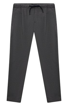 Детские хлопковые брюки EMPORIO ARMANI серого цвета по цене 13400 руб., арт. 6K4PG5/4N4FZ | Фото 1 Детские хлопковые брюки EMPORIO ARMANI серого цвета, арт. 6K4PG5/4N4FZ | Фото 1