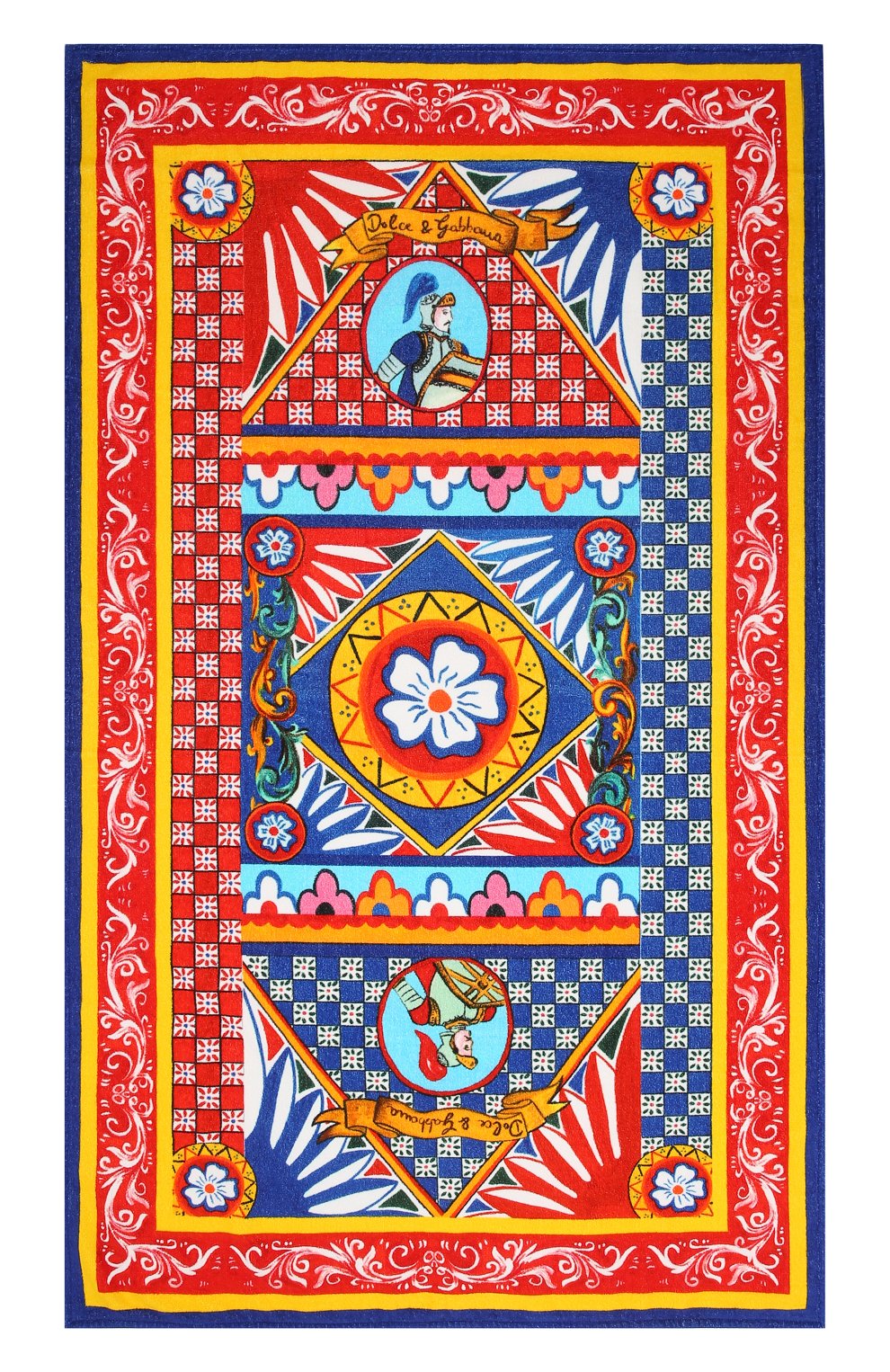 Детского хлопковое полотенце DOLCE & GABBANA разноцветного цвета по цене 16850 руб., арт. LBJA21/G7WLY | Фото 3 Детского хлопковое полотенце DOLCE & GABBANA разноцветного цвета, арт. LBJA21/G7WLY | Фото 3