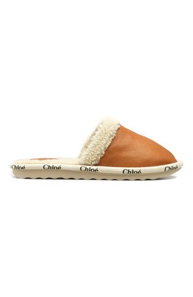 Женского домашние туфли CHLOÉ коричневого цвета по цене 41500 руб., арт. C21A487/S8 | Фото 1 Женского домашние туфли CHLOÉ коричневого цвета, арт. C21A487/S8 | Фото 1