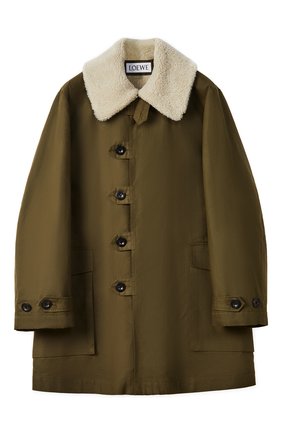 Мужская парка LOEWE хаки цвета по цене 208500 руб., арт. H526Y02W09/ | Фото 1 Мужская парка LOEWE хаки цвета, арт. H526Y02W09/ | Фото 1