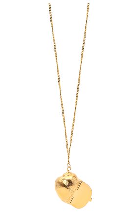 Женская кулон на цепочке JIL SANDER золотого цвета по цене 75350 руб., арт. JSWS831170/WSS80045 | Фото 2 Женская кулон на цепочке JIL SANDER золотого цвета, арт. JSWS831170/WSS80045 | Фото 2