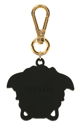 Женский брелок для ключей la medusa VERSACE черного цвета по цене 7995 руб., арт. DPY8536/DPCME4 | Фото 2 Женский брелок для ключей la medusa VERSACE черного цвета, арт. DPY8536/DPCME4 | Фото 2