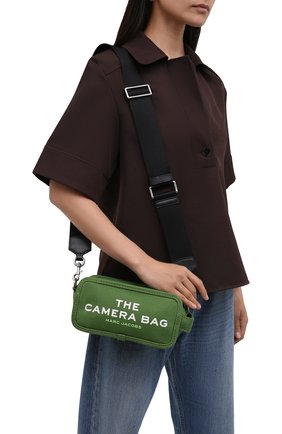 Женская сумка the camera MARC JACOBS (THE) зеленого цвета по цене 14650 руб., арт. M0017040 | Фото 2 Женская сумка the camera MARC JACOBS (THE) зеленого цвета, арт. M0017040 | Фото 2