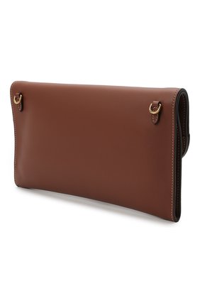 Женская сумка pocket BURBERRY коричневого цвета по цене 105000 руб., арт. 8041253 | Фото 3 Женская сумка pocket BURBERRY коричневого цвета, арт. 8041253 | Фото 3 (Сумки-технические: Сумки через плечо; Размер: medium; Материал: Натуральная кожа; Ремень/цепочка: На ремешке)