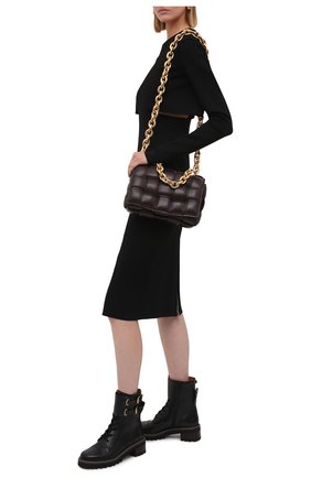 Женские кожаные ботинки mallory SEE BY CHLOÉ черного цвета по цене 49250 руб., арт. SB33080A/14000 | Фото 2 Женские кожаные ботинки mallory SEE BY CHLOÉ черного цвета, арт. SB33080A/14000 | Фото 2