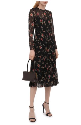 Женское платье REDVALENTINO черного цвета по цене 89150 руб., арт. WR3VAAR0/602 | Фото 2 Женское платье REDVALENTINO черного цвета, арт. WR3VAAR0/602 | Фото 2