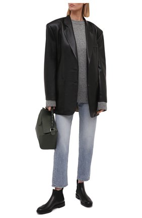 Женские комбинированные ботинки TOD’S черного цвета по цене 52800 руб., арт. XXW60C0DE30G0C | Фото 2 Женские комбинированные ботинки TOD’S черного цвета, арт. XXW60C0DE30G0C | Фото 2