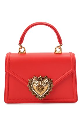 Женская сумка devotion small DOLCE & GABBANA оранжевого цвета по цене 119500 руб., арт. BB6711/AV893 | Фото 1 Женская сумка devotion small DOLCE & GABBANA оранжевого цвета, арт. BB6711/AV893 | Фото 1