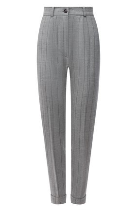 Женские шерстяные брюки KITON серого цвета по цене 79950 руб., арт. D50105K0548A | Фото 1 Женские шерстяные брюки KITON серого цвета, арт. D50105K0548A | Фото 1