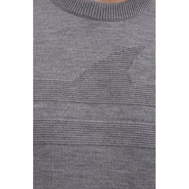 Шерстяной свитер Paul&Shark 11311333/FLV, цвет серый, размер 48 11311333/FLV - фото 5