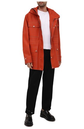 Мужские шерстяные брюки BERLUTI черного цвета по цене 92950 руб., арт. R20TCU69-002 | Фото 2 Мужские шерстяные брюки BERLUTI черного цвета, арт. R20TCU69-002 | Фото 2