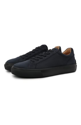 Мужские замшевые кеды TOD’S темно-синего цвета по цене 36300 руб., арт. XXM03E0EA40RE0 | Фото 1 Мужские замшевые кеды TOD’S темно-синего цвета, арт. XXM03E0EA40RE0 | Фото 1