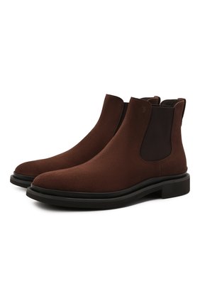 Мужские замшевые челси TOD’S коричневого цвета по цене 51100 руб., арт. XXM89B0CD50HSE | Фото 1 Мужские замшевые челси TOD’S коричневого цвета, арт. XXM89B0CD50HSE | Фото 1