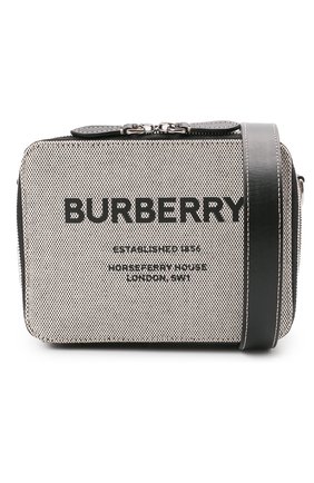 Мужская сумка BURBERRY серого цвета по цене 76500 руб., арт. 8038258 | Фото 5 Мужская сумка BURBERRY серого цвета, арт. 8038258 | Фото 5