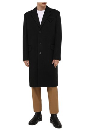 Мужские кожаные сапоги BURBERRY черного цвета по цене 86000 руб., арт. 8039055 | Фото 2 Мужские кожаные сапоги BURBERRY черного цвета, арт. 8039055 | Фото 2