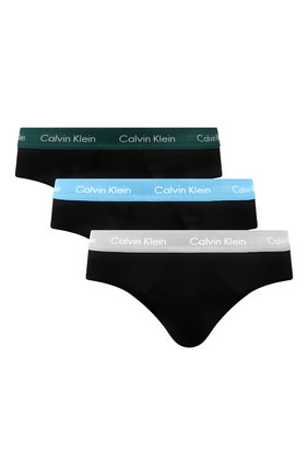 Мужские комплект из трех брифов CALVIN KLEIN черного цвета по цене 4495 руб., арт. U2661G | Фото 1 Мужские комплект из трех брифов CALVIN KLEIN черного цвета, арт. U2661G | Фото 1 (Материал внешний: Хлопок; Мужское Кросс-КТ: Трусы; Кросс-КТ: бельё)