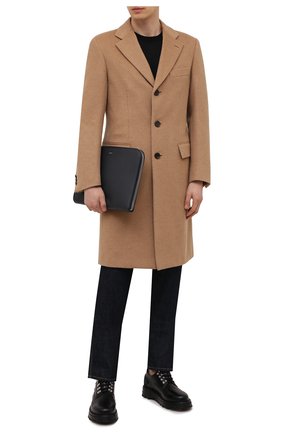 Мужская кожаная папка для документов TOM FORD темно-синего цвета по цене 99500 руб., арт. H0355P-LCL037 | Фото 2 Мужская кожаная папка для документов TOM FORD темно-синего цвета, арт. H0355P-LCL037 | Фото 2