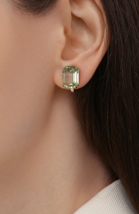 Женские серьга-клипса millenia SWAROVSKI зеленого цвета по цене 3990 руб., арт. 5598358 | Фото 2 Женские серьга-клипса millenia SWAROVSKI зеленого цвета, арт. 5598358 | Фото 2