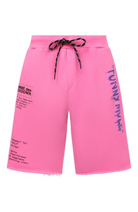 Женские хлопковые шорты COMME DES FUCKDOWN фуксия цвета по цене 7750 руб., арт. CDFD1504 | Фото 1 Женские хлопковые шорты COMME DES FUCKDOWN фуксия цвета, арт. CDFD1504 | Фото 1 (Материал внешний: Хлопок; Женское Кросс-КТ: Шорты-одежда, Шорты-спорт; Длина Ж (юбки, платья, шорты): Миди; Стили: Спорт-шик)
