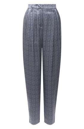 Женские шелковые брюки GIORGIO ARMANI голубого цвета по цене 106500 руб., арт. 1WHPP0IH/T02MR | Фото 1 Женские шелковые брюки GIORGIO ARMANI голубого цвета, арт. 1WHPP0IH/T02MR | Фото 1