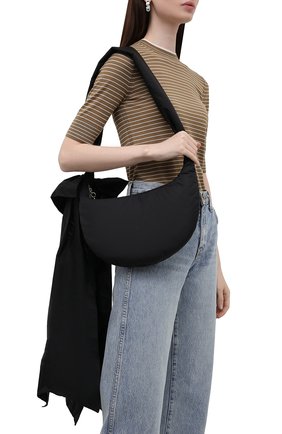 Женская сумка REDVALENTINO черного цвета по цене 23750 руб., арт. WQ2B0C44/BAA | Фото 2 Женская сумка REDVALENTINO черного цвета, арт. WQ2B0C44/BAA | Фото 2