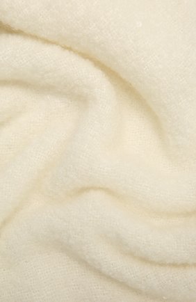 Женский кашемировый шарф BRUNELLO CUCINELLI молочного цвета по цене 155000 руб., арт. MSCDVSW05 | Фото 2 Женский кашемировый шарф BRUNELLO CUCINELLI молочного цвета, арт. MSCDVSW05 | Фото 2 (Материал: Кашемир, Шерсть)
