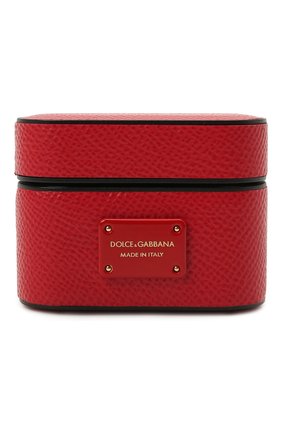 Чехол для airpods pro DOLCE & GABBANA красного цвета по цене 14800 руб., арт. BI2816/A1001 | Фото 1 Чехол для airpods pro DOLCE & GABBANA красного цвета, арт. BI2816/A1001 | Фото 1