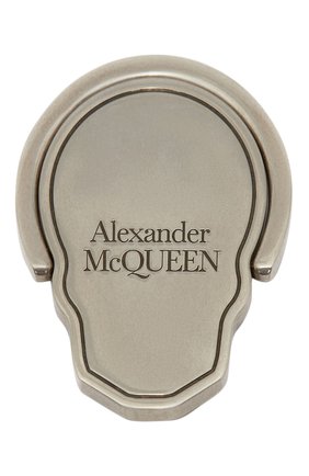 Кольцо-держатель для телефона ALEXANDER MCQUEEN серебряного цвета по цене 15300 руб., арт. 663170/J160Y | Фото 1 Кольцо-держатель для телефона ALEXANDER MCQUEEN серебряного цвета, арт. 663170/J160Y | Фото 1