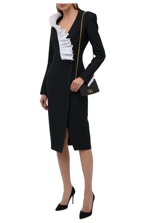 Женские замшевые туфли anjalina 100 CHRISTIAN LOUBOUTIN черного цвета по цене 64900 руб., арт. 3170075/ANJALINA 100 | Фото 2 Женские замшевые туфли anjalina 100 CHRISTIAN LOUBOUTIN черного цвета, арт. 3170075/ANJALINA 100 | Фото 2