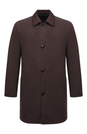 Мужской двустороннее пальто KITON коричневого цвета по цене 759000 руб., арт. UW0970V0365A | Фото 1 Мужской двустороннее пальто KITON коричневого цвета, арт. UW0970V0365A | Фото 1 (Материал подклада: Синтетический материал; Материал внешний: Шерсть; Рукава: Длинные; Мужское Кросс-КТ: пальто-верхняя одежда; Стили: Кэжуэл; Длина (верхняя одежда): До середины бедра)