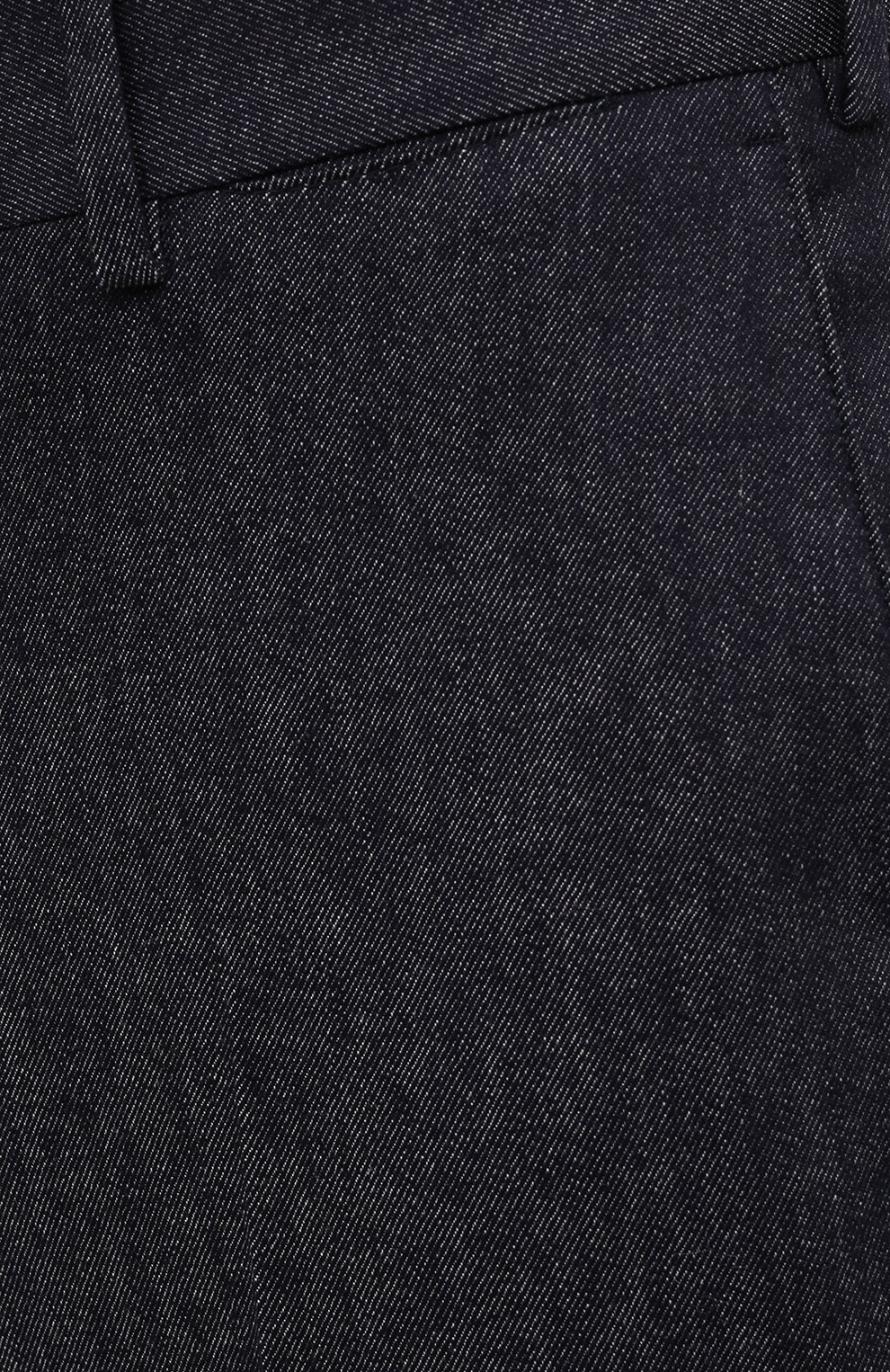 Мужские шерстяные брюки BRUNELLO CUCINELLI темно-синего цвета, арт. ML476B1770 | Фото 5 (Материал внешний: Шерсть; Длина (брюки, джинсы): Стандартные; Случай: Повседневный; Стили: Кэжуэл)
