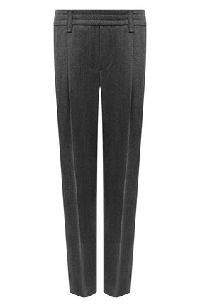 Женские шерстяные брюки BRUNELLO CUCINELLI серого цвета по цене 84500 руб., арт. ME226P7811 | Фото 1 Женские шерстяные брюки BRUNELLO CUCINELLI серого цвета, арт. ME226P7811 | Фото 1 (Материал внешний: Шерсть; Длина (брюки, джинсы): Стандартные; Силуэт Ж (брюки и джинсы): Прямые; Стили: Кэжуэл; Женское Кросс-КТ: Брюки-одежда)