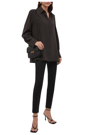 Женские шерстяные брюки BRUNELLO CUCINELLI черного цвета по цене 85700 руб., арт. M0W07P7803 | Фото 2 Женские шерстяные брюки BRUNELLO CUCINELLI черного цвета, арт. M0W07P7803 | Фото 2 (Материал внешний: Шерсть; Длина (брюки, джинсы): Стандартные; Силуэт Ж (брюки и джинсы): Узкие; Случай: Формальный; Женское Кросс-КТ: Брюки-одежда; Стили: Классический)