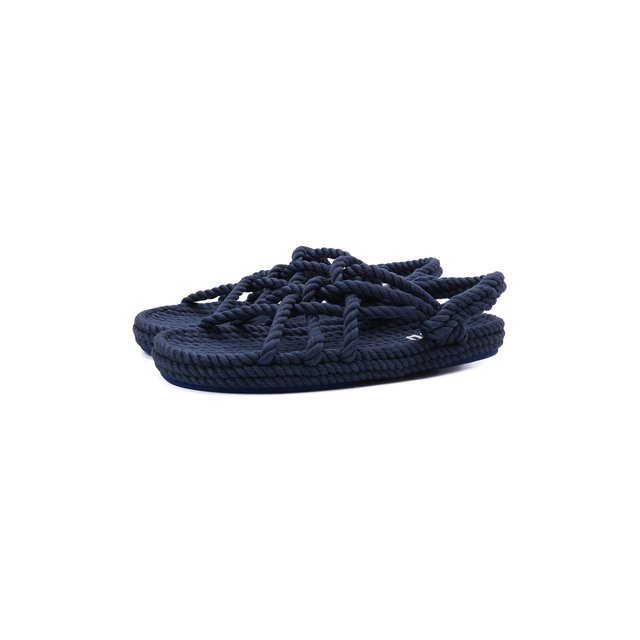 Текстильные сандалии Polo Ralph Lauren 818835057, цвет голубой, размер 39 - фото 1