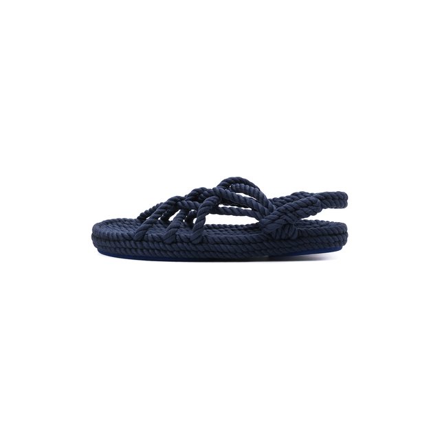 Текстильные сандалии Polo Ralph Lauren 818835057, цвет голубой, размер 36 - фото 3