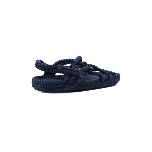 Текстильные сандалии Polo Ralph Lauren 818835057, цвет голубой, размер 39 - фото 4
