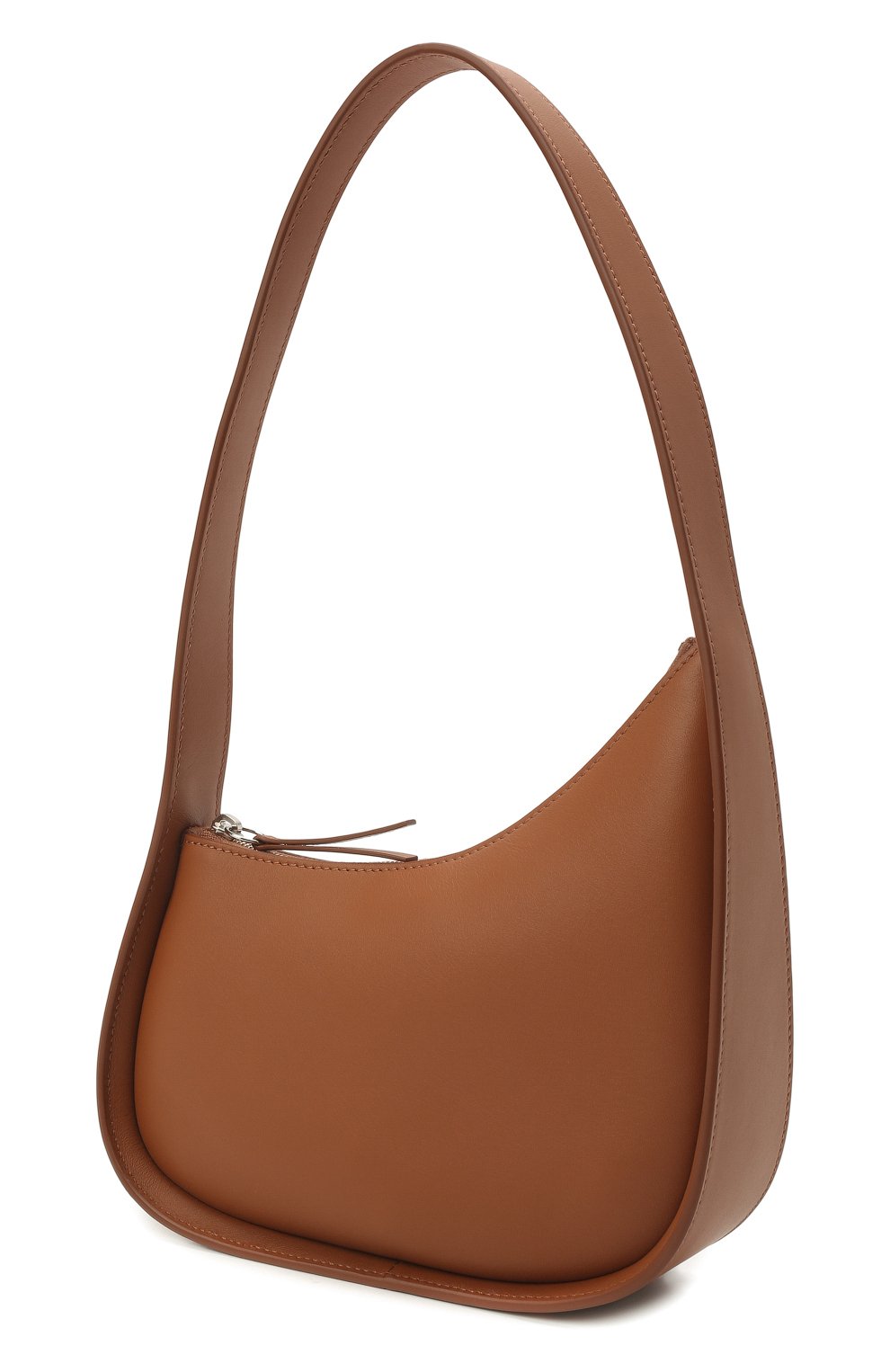 Женская сумка half moon THE ROW коричневого цвета, арт. W1249L52 | Фото 4 (Сумки-технические: Сумки top-handle; Материал: Натуральная кожа; Размер: mini)