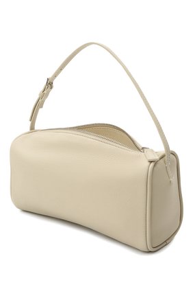 Женская сумка baguette small THE ROW кремвого цвета по цене 114000 руб., арт. W1281L97 | Фото 5 Женская сумка baguette small THE ROW кремвого цвета, арт. W1281L97 | Фото 5 (Сумки-технические: Сумки top-handle; Материал: Натуральная кожа; Размер: small)