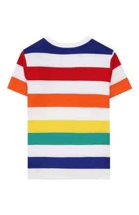 Детская хлопковая футболка POLO RALPH LAUREN разноцветного цвета по цене 3455 руб., арт. 322844644 | Фото 2 Детская хлопковая футболка POLO RALPH LAUREN разноцветного цвета, арт. 322844644 | Фото 2